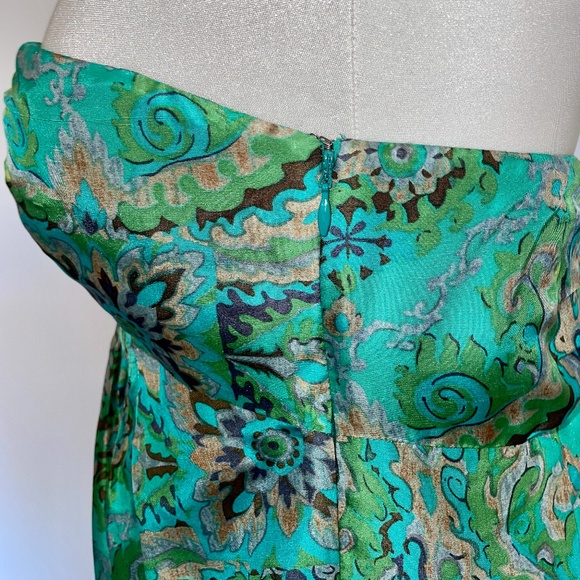 J. Crew Strapless Green Dress - Picture 9 of 13